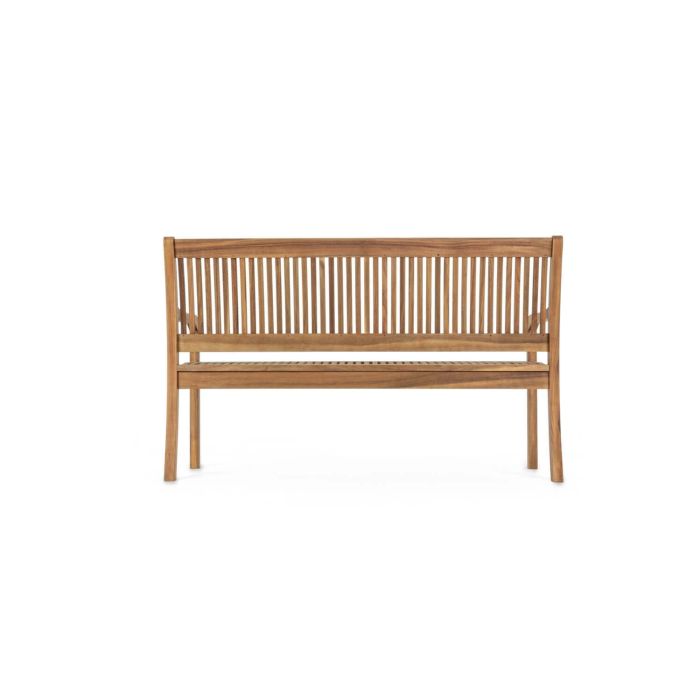 2-Sitzer Bank aus Massivholz 120x62x88H cm