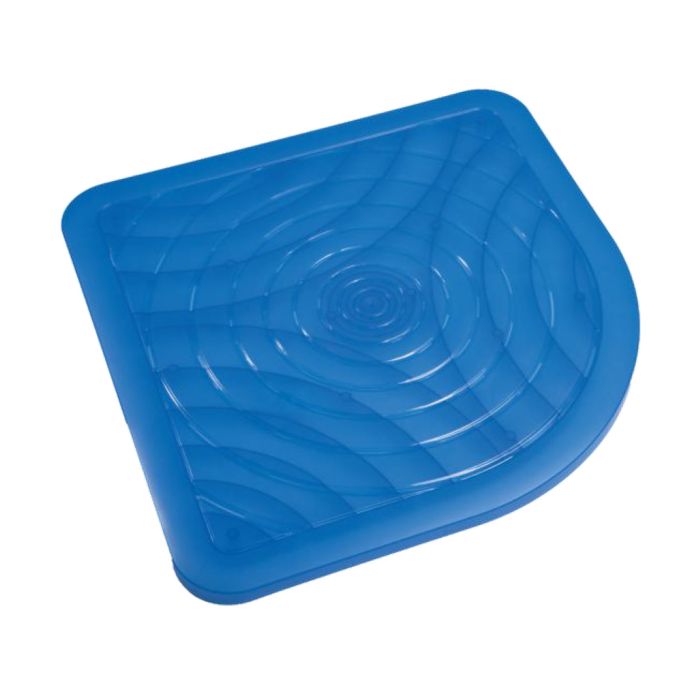 Duscheinlage in Harz Blau 56x56 CM Mod. Oasi main product photo