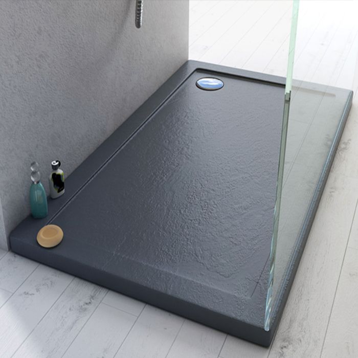Duschwanne Acryl Rechteckig Stein-effekt Mod. Stone UltraSlim main product photo
