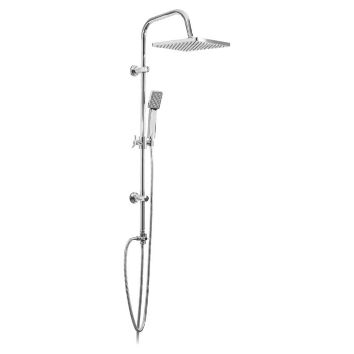 Square - Verchromter Stahl und ABS Duschstange main product photo