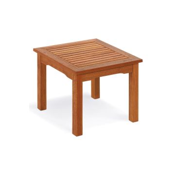 Viereckiger kleiner Tisch aus Massivholz 50x50 cm
