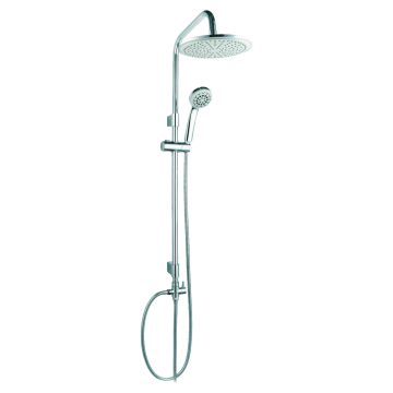 Merkur - Edelstahl und ABS Duschstange 105 x 38 x 35 CM