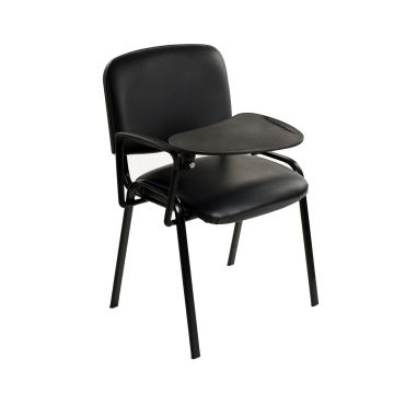 6 Sedie Imbottita Impilabile in Eco Pelle - Ufficio Riunione Sala