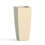 Elfenbein Harz-Blumentopf mod. Agave Eckig 33x33 CM H70