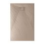 Duschwanne 150x80x2,6 CM Rechteckig Taubengrau Stein-Effekt Mod. Blend