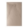 Duschwanne 150x80x2,6 CM Rechteckig Taubengrau Stein-Effekt Mod. Blend