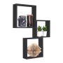Kubischer 3er Set Wandregal farbe zur Auswahl mod. InCubo Slim