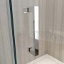 Porta Doccia H190 con Easy-Clean mod. Vogue